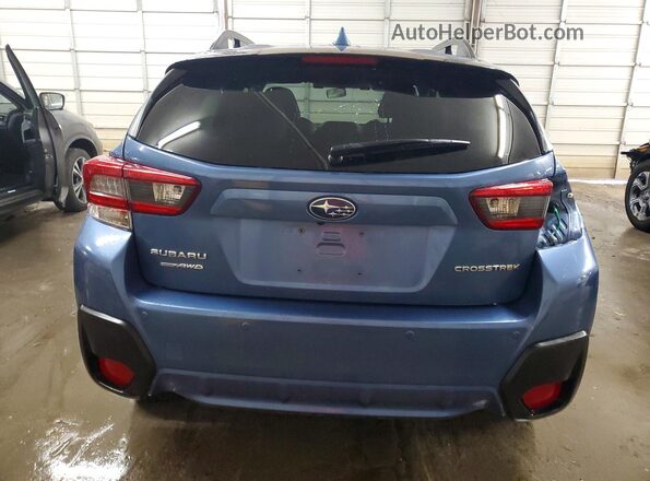 JF2GTHMC5PH298681 2023 SUBARU CROSSTREK Blue Вид ззаду