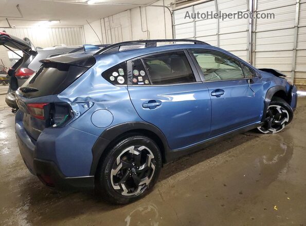 JF2GTHMC5PH298681 2023 SUBARU CROSSTREK Blue Задня права чверть
