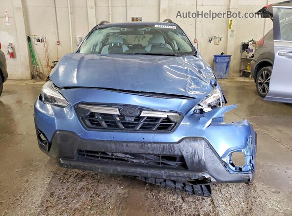 JF2GTHMC5PH298681 2023 SUBARU CROSSTREK Blue Вид спереду