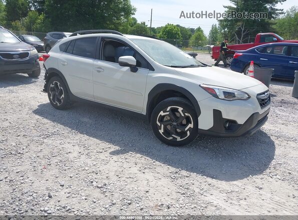 JF2GTHNC7M8261237 2021 SUBARU CROSSTREK Белый Передняя правая четверть