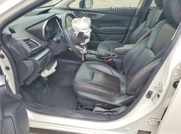 JF2GTHNC8NH239796 2022 SUBARU CROSSTREK White Widok wnętrza z przodu
