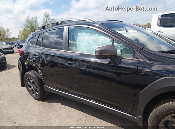 JF2GTHRC3PH203107 2023 SUBARU CROSSTREK Черный Вид задней части салона
