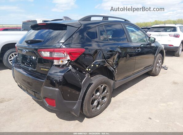 JF2GTHRC3PH203107 2023 SUBARU CROSSTREK Черный Задняя правая четверть