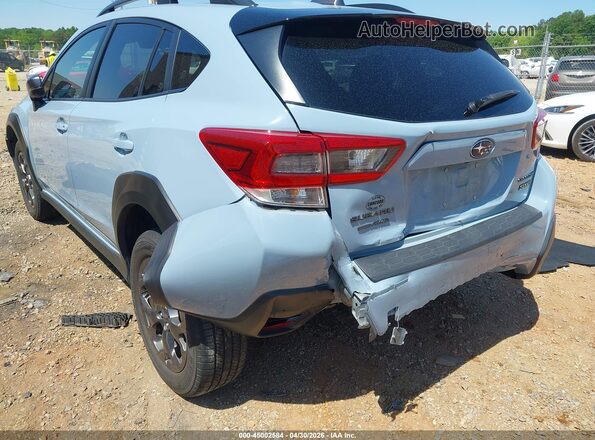 JF2GTHRC4MH315250 2021 SUBARU CROSSTREK Light Blue Front view