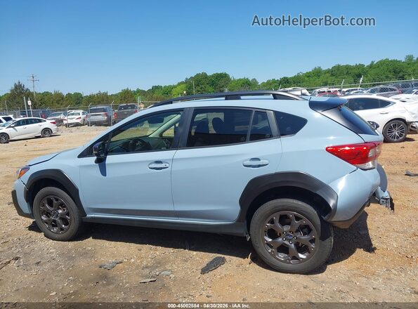 JF2GTHRC4MH315250 2021 SUBARU CROSSTREK Light Blue Rear interior view