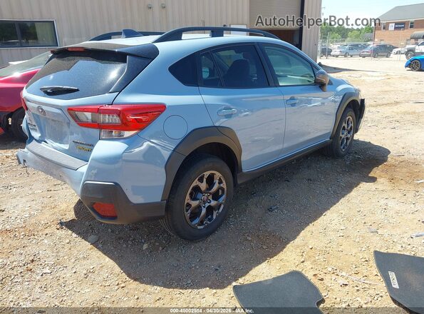 JF2GTHRC4MH315250 2021 SUBARU CROSSTREK Light Blue Rear right