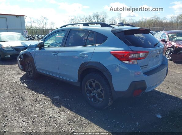 JF2GTHSC3MH208068 2021 SUBARU CROSSTREK Синий Задняя левая четверть