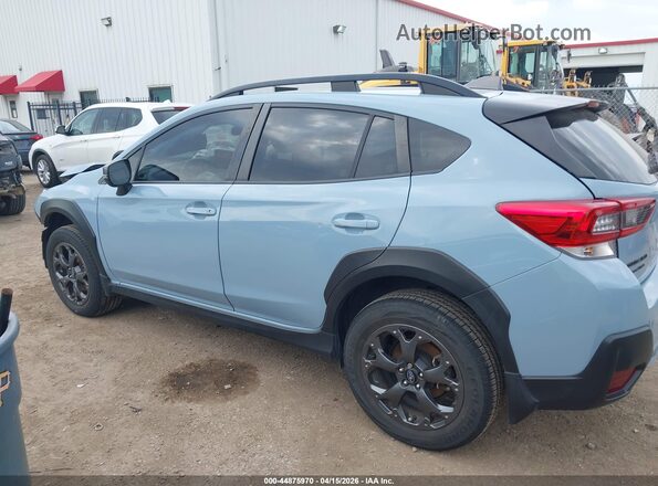 JF2GTHSC6NH214433 2022 SUBARU CROSSTREK Blue 