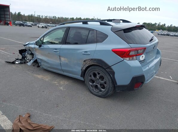 JF2GTHSC7MH385819 2021 SUBARU CROSSTREK Синий Задняя левая четверть