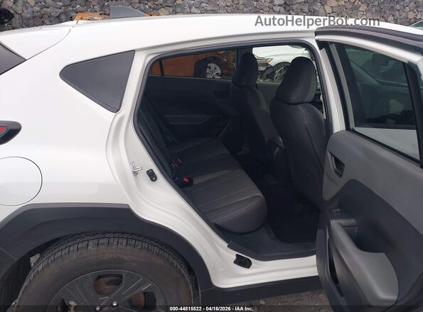 JF2GUABC1SH282641 2025 SUBARU CROSSTREK White Widok naklejki z numerem VIN