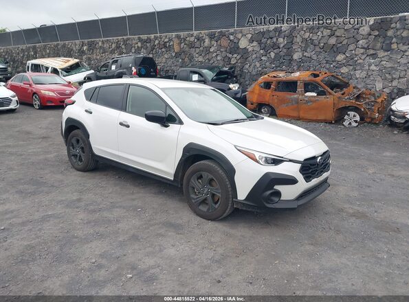 JF2GUABC1SH282641 2025 SUBARU CROSSTREK White Przód prawy