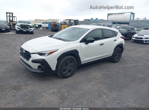 JF2GUABC1SH282641 2025 SUBARU CROSSTREK White Przód lewy