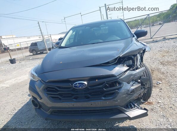 JF2GUABC6R8907836 2024 SUBARU CROSSTREK Gray Widok zestawu wskaźników