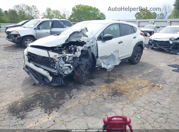 JF2GUABC6RH222896 2024 SUBARU CROSSTREK White Przód lewy
