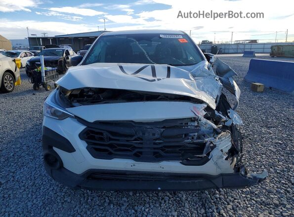 JF2GUABCXR8369917 2024 SUBARU CROSSTREK White Դիմացի տեսք
