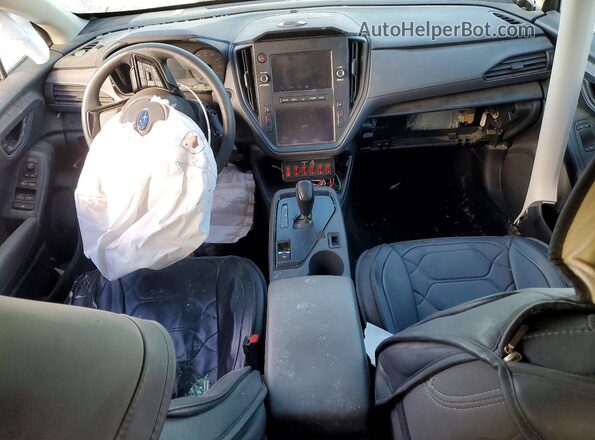 JF2GUABCXR8369917 2024 SUBARU CROSSTREK White Առջևի վահանակի տեսք