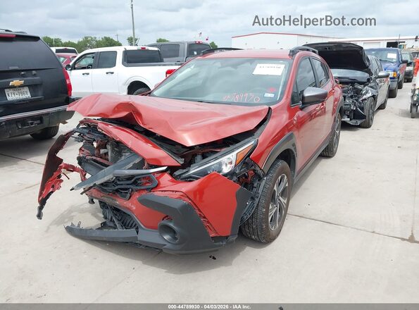 JF2GUADC1RH855755 2024 SUBARU CROSSTREK Orange Առջևի ձախ երեք քառորդ տեսարան
