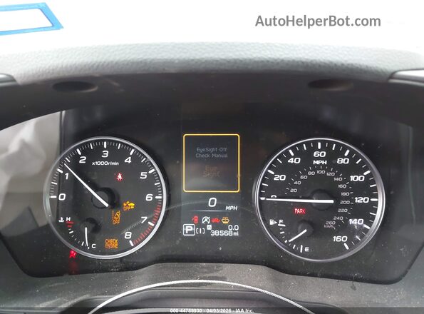 JF2GUADC1RH855755 2024 SUBARU CROSSTREK Orange Հետևի նստատեղերի տեսք
