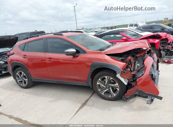 JF2GUADC1RH855755 2024 SUBARU CROSSTREK Orange Սալոնի 360 աստիճան տեսք