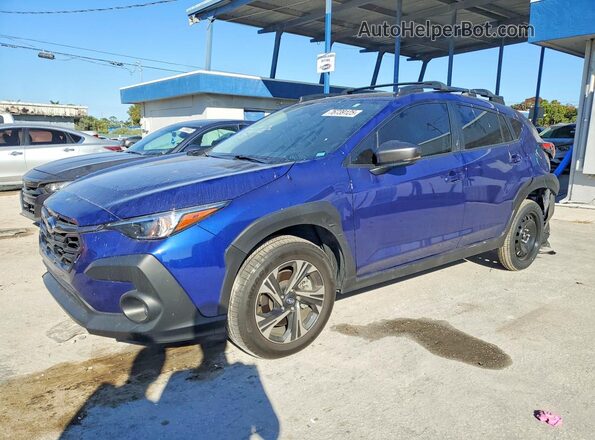 JF2GUADC3RH375684 2024 SUBARU CROSSTREK Синий Передняя левая четверть