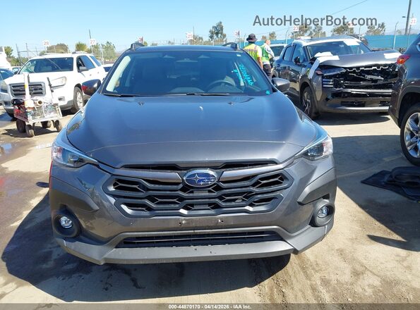 JF2GUADC6RH347748 2024 SUBARU CROSSTREK Серый Вид щитка приборов