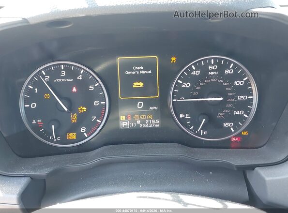 JF2GUADC6RH347748 2024 SUBARU CROSSTREK Серый Вид задних сидений