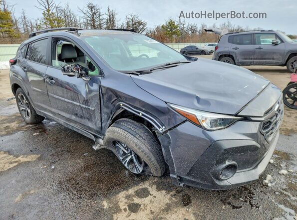 JF2GUADC8RH327940 2024 SUBARU CROSSTREK Серый Передняя правая четверть