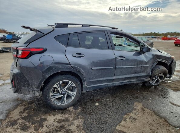 JF2GUADC8RH327940 2024 SUBARU CROSSTREK Серый Задняя правая четверть