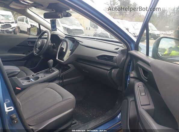 JF2GUADC8RH357133 2024 SUBARU CROSSTREK Blue Front interior view