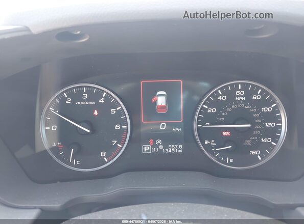 JF2GUADCXR8911580 2024 SUBARU CROSSTREK Silver Widok tylnych siedzeń