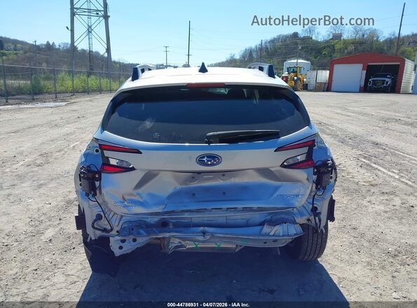 JF2GUADCXR8911580 2024 SUBARU CROSSTREK Silver 