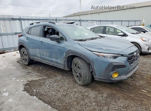 JF2GUHFC5RH902887 2024 SUBARU CROSSTREK Gray Передня права чверть