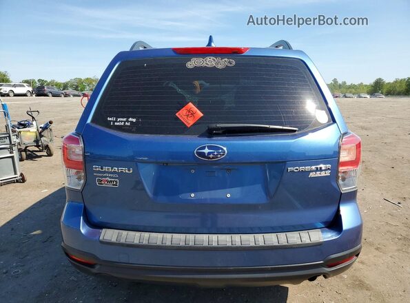 JF2SJABC0HH462401 2017 SUBARU FORESTER 2.5 Синий Вид сзади