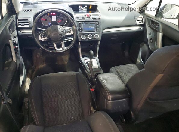 JF2SJABC1JH560004 2018 SUBARU FORESTER 2.5 Gray Widok deski rozdzielczej