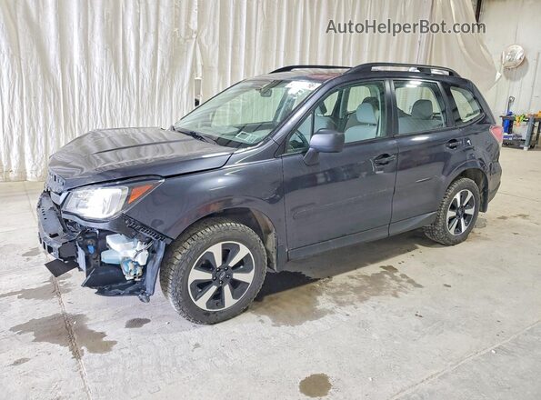 JF2SJABC1JH609928 2018 SUBARU FORESTER 2.5 Угольный Передняя левая четверть