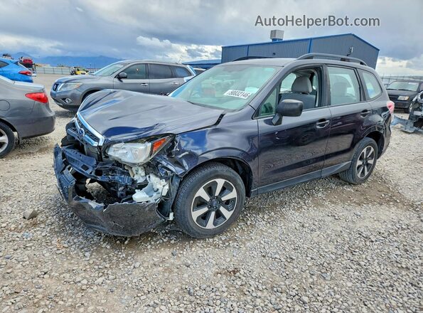 JF2SJABC2HH408128 2017 SUBARU FORESTER Угольный Передняя левая четверть