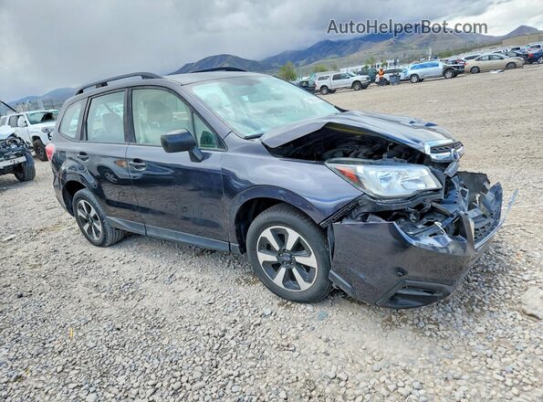 JF2SJABC2HH408128 2017 SUBARU FORESTER Угольный Передняя правая четверть