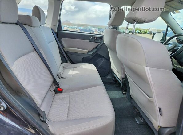 JF2SJABC2HH408128 2017 SUBARU FORESTER Угольный Вид задней части салона