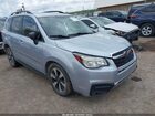 2017 Subaru Forester 2.5i Silver vin: JF2SJABC2HH457250