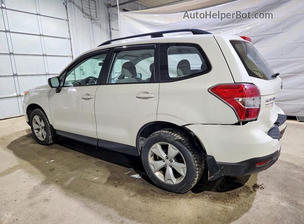 JF2SJABC3GH427575 2016 SUBARU FORESTER 2.5 Белый Задняя левая четверть