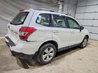 2016 Subaru Forester 2.5i Белый vin: JF2SJABC3GH427575
