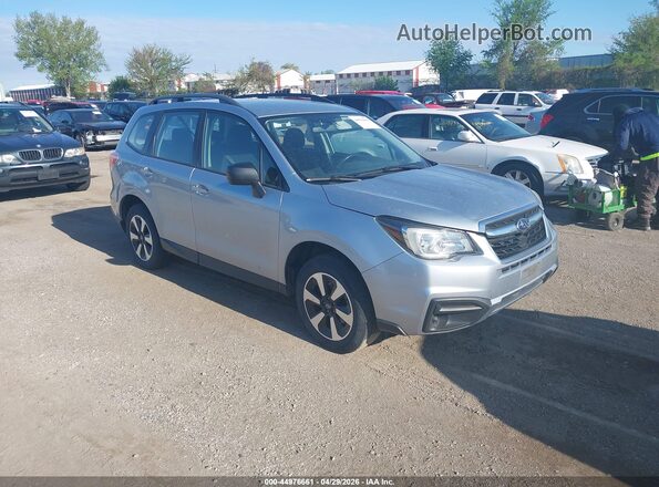 JF2SJABC3JH478517 2018 SUBARU FORESTER 2.5 Silver Передня права чверть