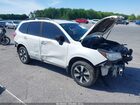 2018 Subaru Forester 2.5i White vin: JF2SJABC3JH497133