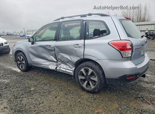 JF2SJABC5HH443827 2017 SUBARU FORESTER 2.5 Серебряный Задняя левая четверть