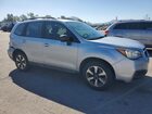 2017 Subaru Forester Серебряный vin: JF2SJABC5HH447408