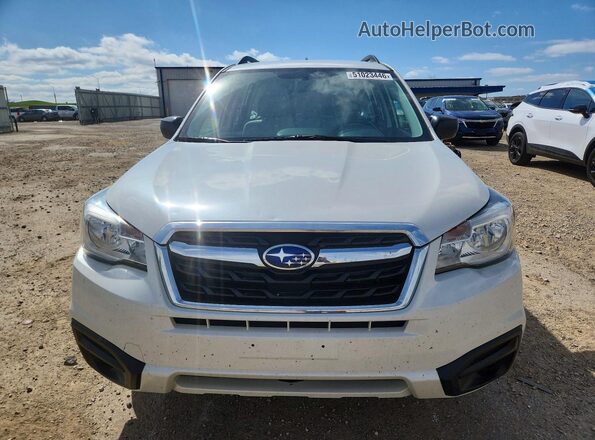 JF2SJABC6HH552295 2017 SUBARU FORESTER 2.5 Белый Вид спереди