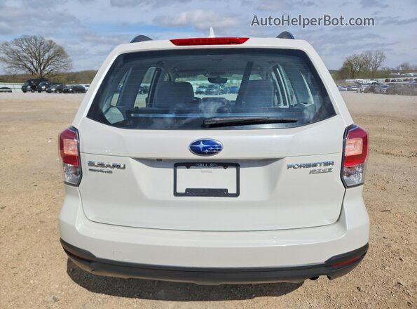 JF2SJABC6HH552295 2017 SUBARU FORESTER 2.5 Белый Вид сзади
