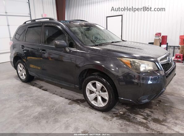JF2SJABC7GH409838 2016 SUBARU FORESTER 2.5 Blue Передня права чверть