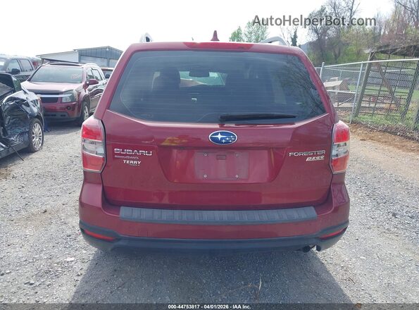 JF2SJABC7GH500544 2016 SUBARU FORESTER 2.5 Красный 