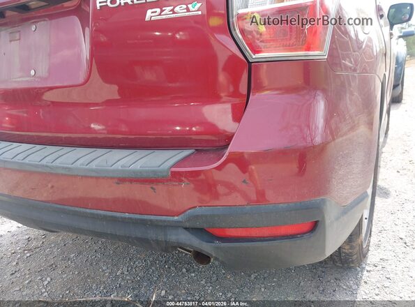JF2SJABC7GH500544 2016 SUBARU FORESTER 2.5 Красный 